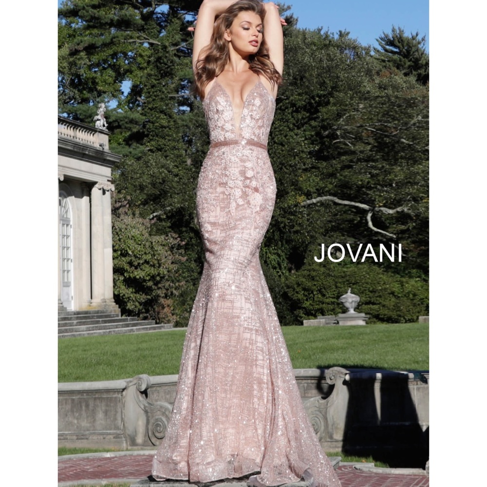 Jovani Gold mermaid Dress